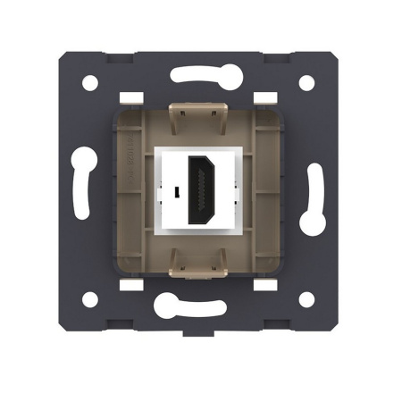 Розетка 1 пост HDMI 2.0, цвет золотой (механизм) Livolo