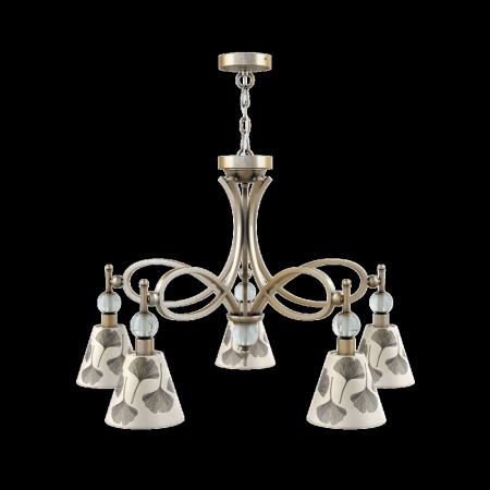 Люстра 5*E14 40Вт Бронза Антик IP20 Eclectic 9 M2-05-SB-LMP-O-7 Maytoni