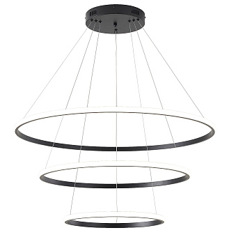 Светильник подвесной RINGOLIGHT ZRS.33321.75C 75Вт 4000K IP20 Антрацит Zortes