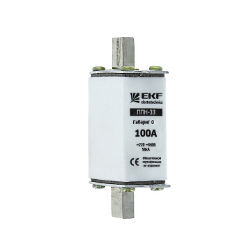 Плавкая вставка ППН-33 160/125А габарит 0 PROxima EKF