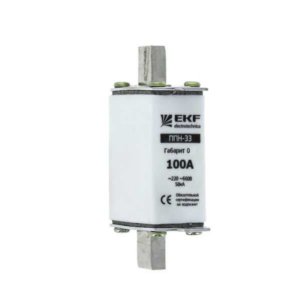 Плавкая вставка ППН-33 160/ 40А габарит 0 PROxima EKF