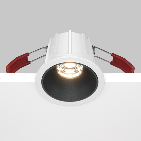 Встраиваемый светильник LED 10Вт Бело-черный IP20 Downlight DL043-01-10W3K-D-RD-WB Technical Maytoni