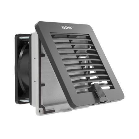 Вентилятор с фильтром RV 40 м3/ч, 24 В DC, 112x112 мм, IP54, RAL9005 DKC