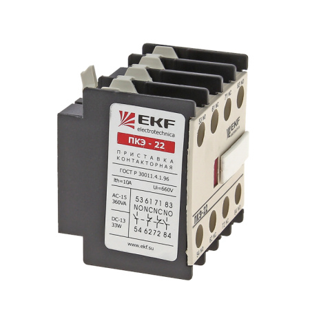 Приставка контактная ПКЭ-40 4NO PROxima EKF