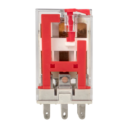 Реле промежуточное с кнопкой и мех, Индикацией RPAt 22/3 10A 230В AC AVERES EKF