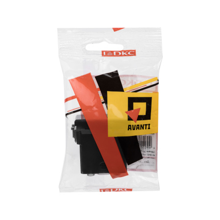 Механизм управления рольставней модульный, "Avanti", "Черный матовый", 1 модуль DKC