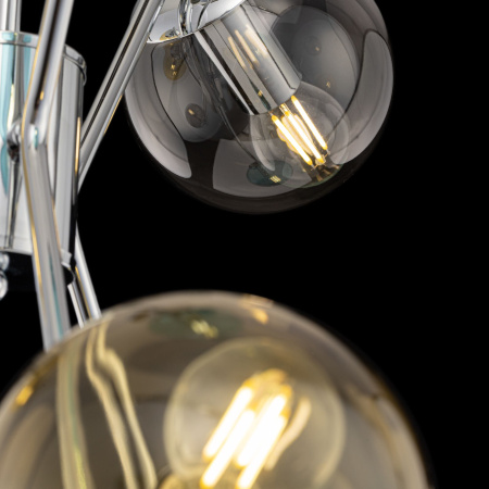 Люстра 8*E14 40Вт Хром IP20 Nancy FR5083PL-08CH Freya