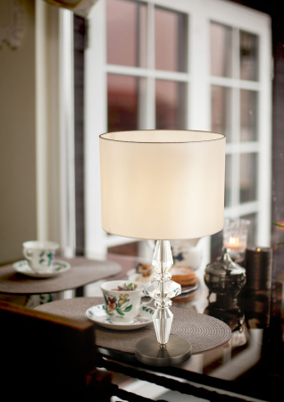 Настольная лампа 1*E27 40Вт Бронза IP20 Monte Carlo DIA091TL-01BZ Maytoni