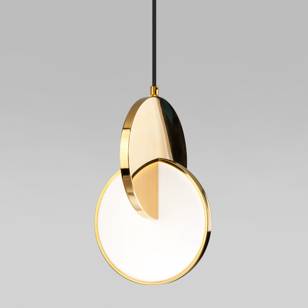 Подвесной светильник золотой IP20 Lang (50225/1 LED) Eurosvet