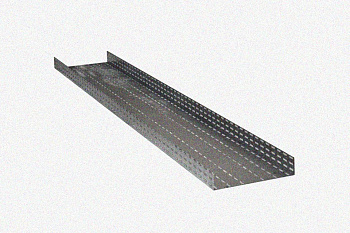 Лоток глухой ЛМГ 600х80х3000 УХЛ1, оцинкованный лист S1,5