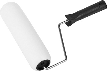 Валик малярный "ПОРОЛОН", 240 мм, d=44 мм, ручка d=6 мм, Стандарт ЗУБР