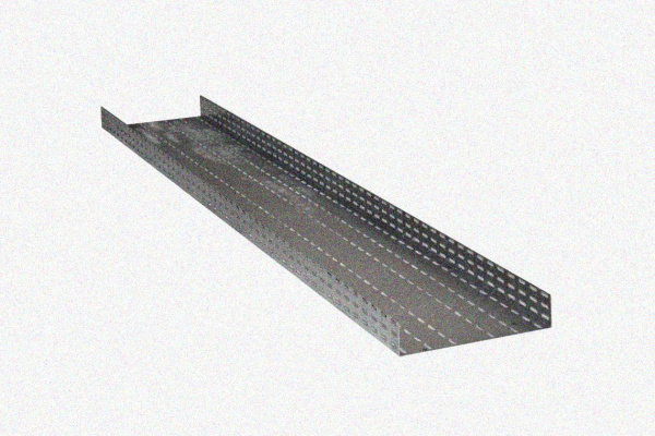 Лоток глухой ЛМГ 600х80х3000 УХЛ1, оцинкованный лист S1,5