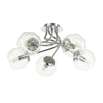 Люстра потолочная E14 5*40W 220V BREANA хром LUMION
