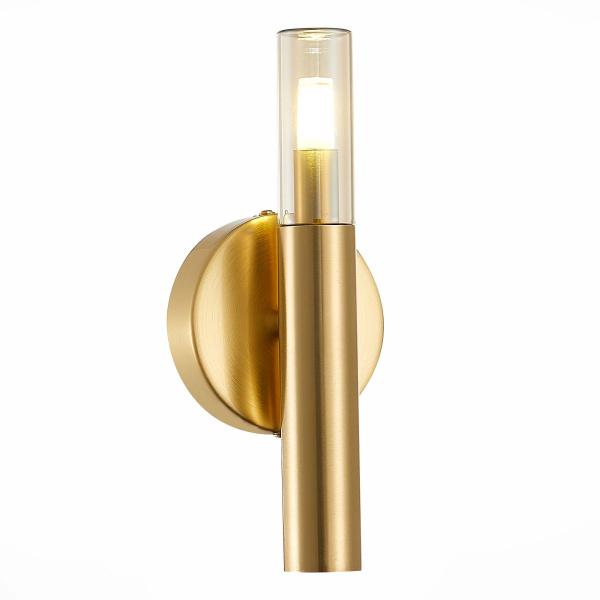 Бра Золотистый/Коньячный, Золотистый G9 1*5Вт SL1236.201.01 ST LUCE