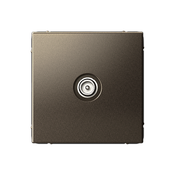 ARTGALLERY TV РОЗЕТКА проходная 4DB, механизм, МОККО Systeme Electric