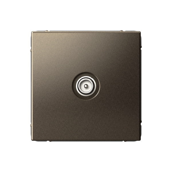 ARTGALLERY TV РОЗЕТКА проходная 4DB, механизм, МОККО Systeme Electric