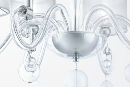 Люстра 8*E14 40Вт Прозрачный IP20 Leti DIA012PL-08TR Maytoni