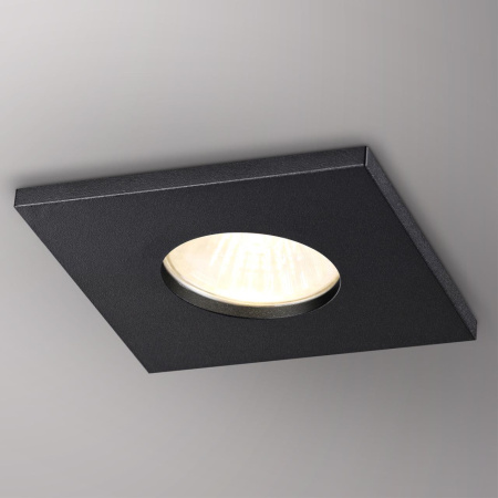 Св-к встр.влагозащ.IP44 GU10 50W 220V AQUA черный B NOVOTECH