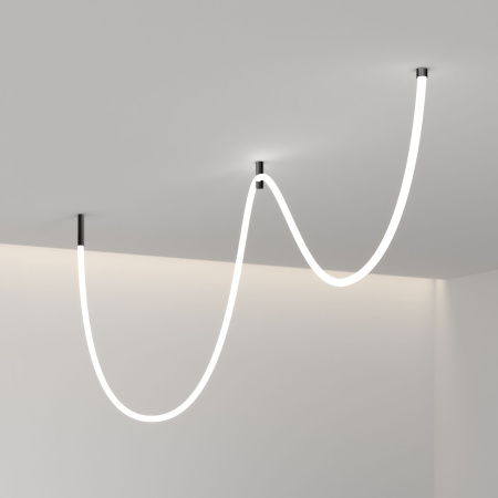 Подвесные крепления для круглого гибкого неона Full light (FL 28120 черный) Elektrostandard