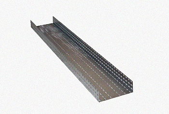 Лоток перфорированный ЛМ 300х150х2000 УХЛ1, оцинкованный лист S1,5