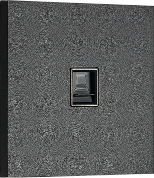 Donel N96 Компьютерная розетка RJ45 cat.6/ClassE, Черный, серия DT