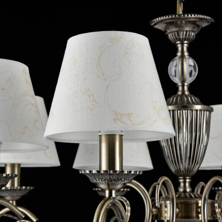 Люстра 8*E14 40Вт Бронза IP20 Brossard FR2904-PL-08-BZ Freya