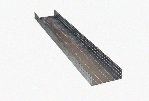 Лоток перфорированный ЛМ 150х65х2000 УТ1,5, оцинкованный лист, S1,5