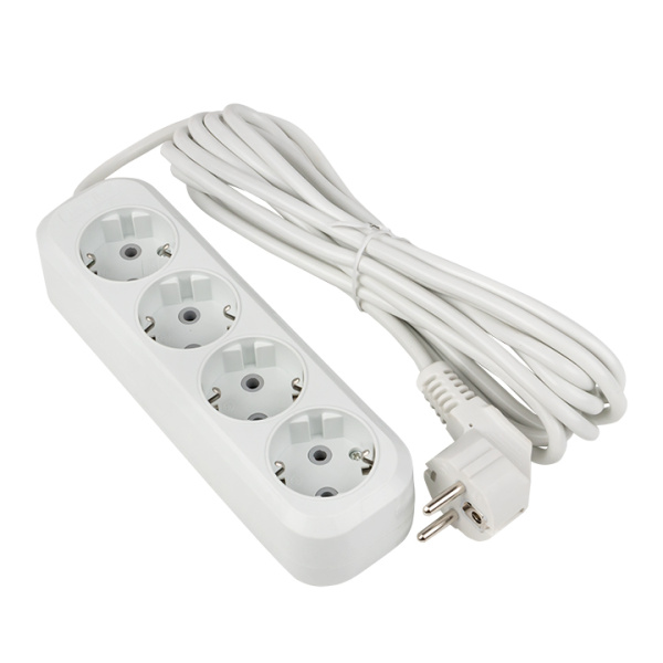 Удлинитель "Эксперт" 4 гнезда 5 метра 16А/3,5кВт с заземлением ПВС 3х1 PROxima EKF