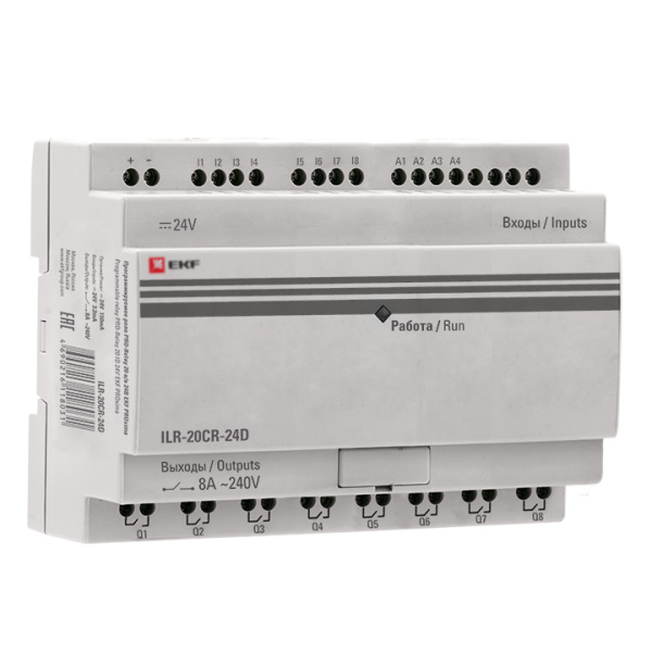 Программируемое реле 20 в/в 24В PRO-Relay PROxima EKF