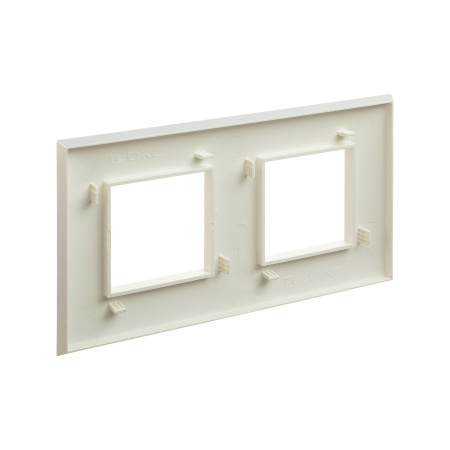 Рамка "Avanti", "Белый жемчуг", 2 поста (4 мод.) DKC