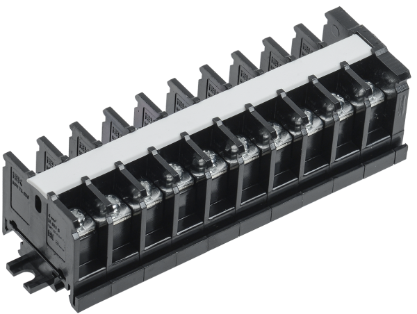Блок зажимов наборный БЗН TK-030 4мм2 30А на DIN-рейку 10 пар IEK