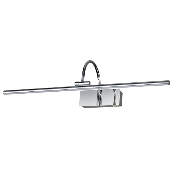 Подсветка для картин с выкл.LED 12W 4000К 690Лм GEBA хром/металл/акрил ODEON LIGHT