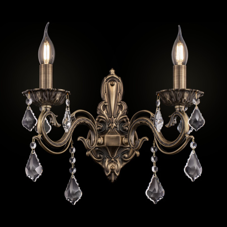 Бра 2*E14 60Вт Бронза Антик IP20 Bronze RC245-WL-02-R Maytoni