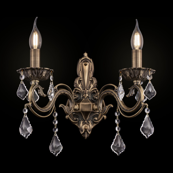 Бра 2*E14 60Вт Бронза Антик IP20 Bronze RC245-WL-02-R Maytoni