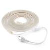 10-05 Комплект светодиодной подсветки - лента 220В, 4,8Вт/м, smd3528/2835, 60д/м, IP65, 300Лм/м, 5м, прозрачный силикон, с аксессуарами(сет... APEYRON