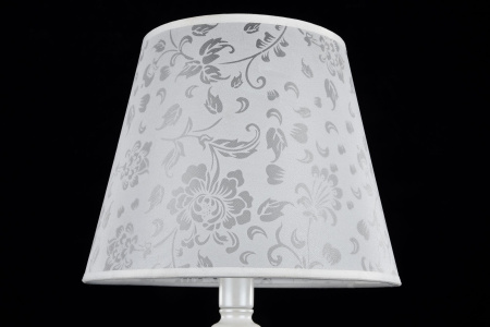 Настольная лампа 1*E14 40Вт Жемчужный белый IP20 Adelaide FR2306-TL-01-W Freya
