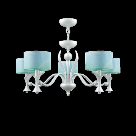 Люстра 5*E14 40Вт Матовый Белый IP20 Modern 1 M3-05-WM-LMP-Y-18 Maytoni