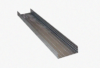 Лоток перфорированный ЛМ 50х50х3000 УТ1,5, оцинкованный лист S1,5