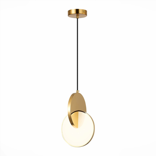 Светильник подвесной Золотистый/Белый Золотистый LED 1*12Вт 3000К SL6107.213.01 ST LUCE