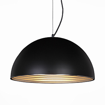 Светильник подвесной Черный/Черный, Серебристый E27 1*60Вт SL279.403.01 ST LUCE