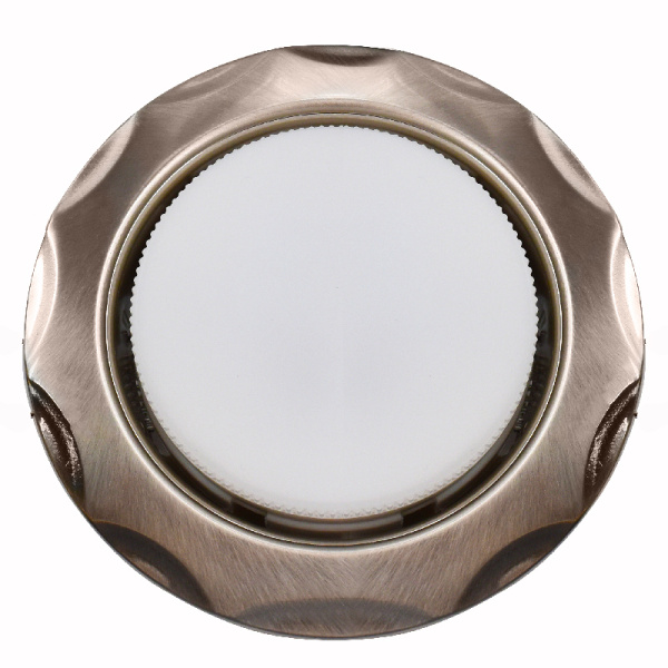 Светильник встраиваемый GCL-GX53-H38-SN САТИН-НИКЕЛЬ ЗВЕЗДА General