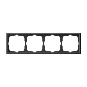 ARTGALLERY 4-постовая РАМКА, универсальная, БАЗАЛЬТ Systeme Electric