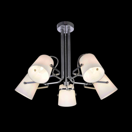 Потолочный светильник 5*E14 40Вт Хром IP20 Nonna FR5691PL-05CH Freya