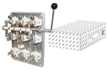 Рубильник РПБ-6/П У3 TDM (630А, правый привод, без плавких вставок)