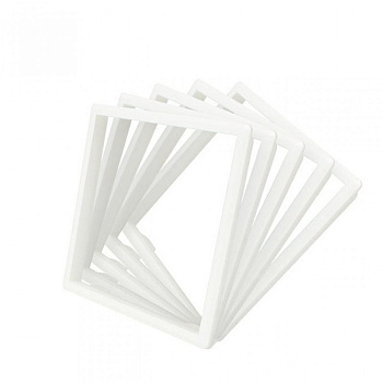 Декоративная рамка Белая Livolo