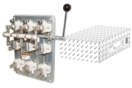 Рубильник РПБ-6/П У3 TDM (630А, правый привод, без плавких вставок)