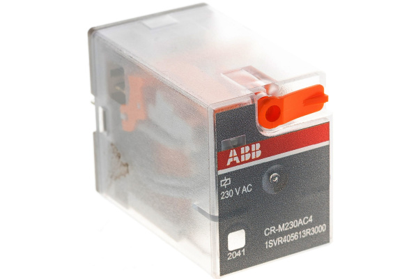 Реле промежуточное CR-M230AC4 6А 220В 4ПК CR-M без индикации без розетки ABB