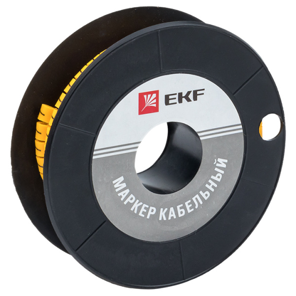 Маркер кабельный 2,5 мм2 "7" (1000 шт) (ЕС-1) PROxima EKF