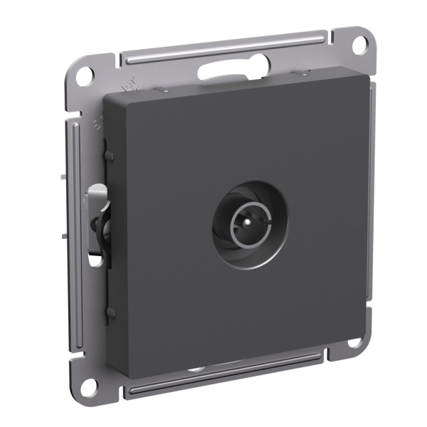 ATLASDESIGN TV АНТЕННА коннектор, механизм, базальт Schneider Electric