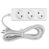 Сетевой удлинитель 10А 3 роз. 1,5м ПВС 2х0,75 белый General